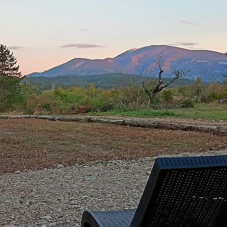 Gite De Charme Avec Jacuzzi Face Au Mont Ventoux Crestet Exterior foto